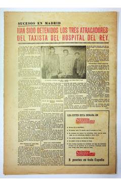 Contracubierta de EL CASO. SEMANARIO DE SUCESOS 299. 25 DE ENERO DE 1958 (Vvaa) Prensa Castellana 1958