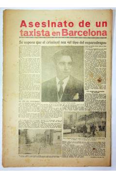Contracubierta de EL CASO. SEMANARIO DE SUCESOS 301. 8 DE FEBRERO DE 1958 (Vvaa) Prensa Castellana 1958