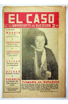 Cubierta de EL CASO. SEMANARIO DE SUCESOS 303. 22 DE FEBRERO DE 1958 (Vvaa) Prensa Castellana 1958