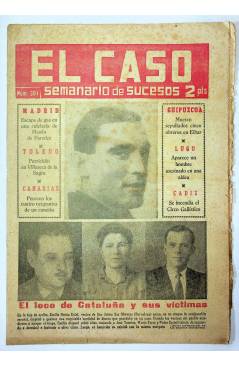 Cubierta de EL CASO. SEMANARIO DE SUCESOS 304. 1 DE MARZO DE 1958 (Vvaa) Prensa Castellana 1958