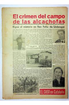 Contracubierta de EL CASO. SEMANARIO DE SUCESOS 306. 15 DE MARZO DE 1958 (Vvaa) Prensa Castellana 1958