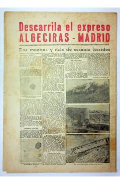 Contracubierta de EL CASO. SEMANARIO DE SUCESOS 310. 12 DE ABRIL DE 1958 (Vvaa) Prensa Castellana 1958