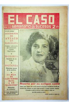 Cubierta de EL CASO. SEMANARIO DE SUCESOS 311. 19 DE ABRIL DE 1958 (Vvaa) Prensa Castellana 1958