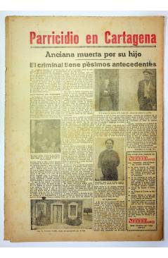 Contracubierta de EL CASO. SEMANARIO DE SUCESOS 312. 26 DE ABRIL DE 1958 (Vvaa) Prensa Castellana 1958
