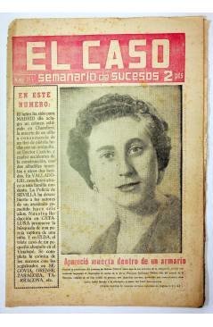 Cubierta de EL CASO. SEMANARIO DE SUCESOS 315. 17 DE MAYO DE 1958 (Vvaa) Prensa Castellana 1958