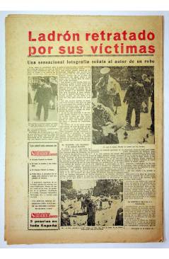Contracubierta de EL CASO. SEMANARIO DE SUCESOS 319. 14 DE JUNIO DE 1958 (Vvaa) Prensa Castellana 1958