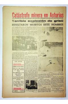 Contracubierta de EL CASO. SEMANARIO DE SUCESOS 320. 21 DE JUNIO DE 1958 (Vvaa) Prensa Castellana 1958
