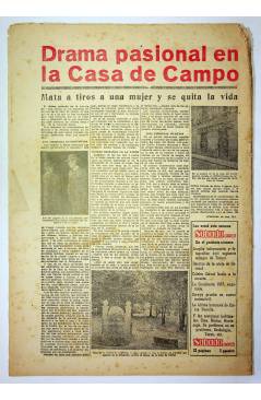 Contracubierta de EL CASO. SEMANARIO DE SUCESOS 322. 5 DE JULIO DE 1958 (Vvaa) Prensa Castellana 1958