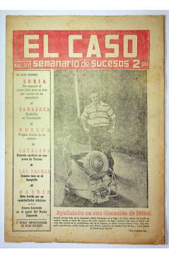 Cubierta de EL CASO. SEMANARIO DE SUCESOS 324. 19 DE JULIO DE 1958 (Vvaa) Prensa Castellana 1958