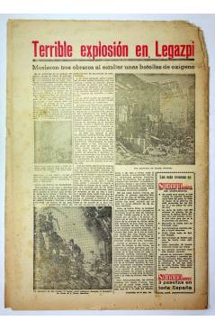 Contracubierta de EL CASO. SEMANARIO DE SUCESOS 326. 2 DE AGOSTO DE 1958 (Vvaa) Prensa Castellana 1958