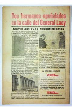 Contracubierta de EL CASO. SEMANARIO DE SUCESOS 330. 30 DE AGOSTO DE 1958 (Vvaa) Prensa Castellana 1958