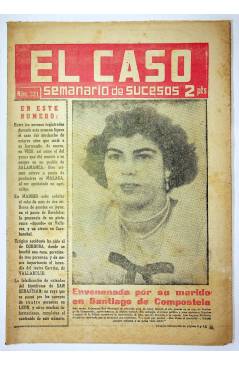 Cubierta de EL CASO. SEMANARIO DE SUCESOS 331. 6 DE SEPTIEMBRE DE 1958 (Vvaa) Prensa Castellana 1958