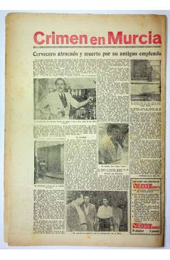 Contracubierta de EL CASO. SEMANARIO DE SUCESOS 332. 13 DE SEPTIEMBRE DE 1958 (Vvaa) Prensa Castellana 1958