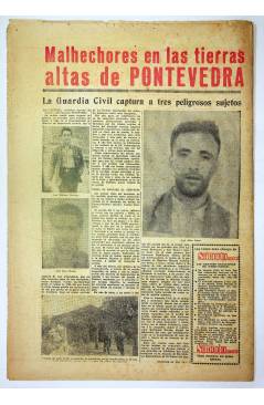 Contracubierta de EL CASO. SEMANARIO DE SUCESOS 334. 27 DE SEPTIEMBRE DE 1958 (Vvaa) Prensa Castellana 1958