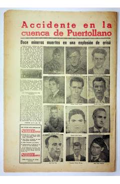 Contracubierta de EL CASO. SEMANARIO DE SUCESOS 338. 25 DE OCTUBRE DE 1958 (Vvaa) Prensa Castellana 1958