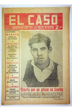 Cubierta de EL CASO. SEMANARIO DE SUCESOS 341. 15 DE NOVIEMBRE DE 1958 (Vvaa) Prensa Castellana 1958