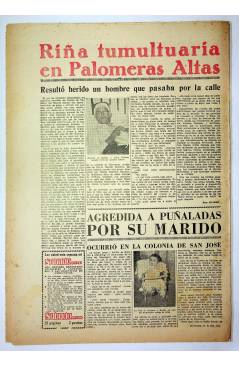 Contracubierta de EL CASO. SEMANARIO DE SUCESOS 341. 15 DE NOVIEMBRE DE 1958 (Vvaa) Prensa Castellana 1958