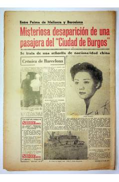 Contracubierta de EL CASO. SEMANARIO DE SUCESOS 343. 29 DE NOVIEMBRE DE 1958 (Vvaa) Prensa Castellana 1958