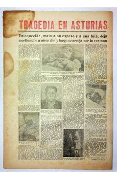 Contracubierta de EL CASO. SEMANARIO DE SUCESOS 345. 13 DE DICIEMBRE DE 1958 (Vvaa) Prensa Castellana 1958
