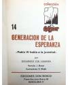 Muestra 1 de COLECCIÓN GÉYSER 14. GENERACIÓN DE ESPERANZA (Domingo Cía Lamana) Domingo Savio 1970. PORTADA JESUS BLASCO