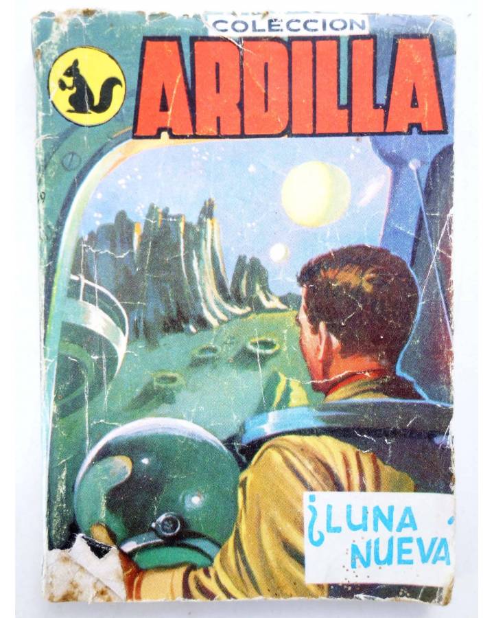 Cubierta de COLECCIÓN ARDILLA 149. ¿LUNA NUEVA? (Victor M. Amella) Librería Salesiana 1961
