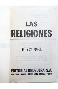 Muestra 1 de EN 25.000 PALABRAS PARA EL HOMBRE QUE TIENE PRISA 5. LAS RELIGIONES (R. Coppel) Bruguera Bolsilibros 1973
