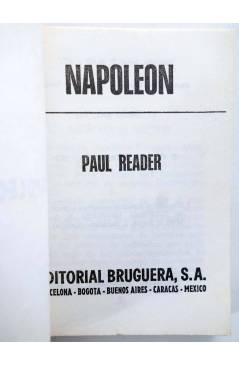 Muestra 1 de EN 25.000 PALABRAS PARA EL HOMBRE QUE TIENE PRISA 19. NAPOLEÓN (Paul Reader) Bruguera Bolsilibros 1972
