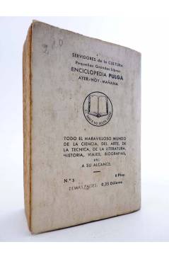 Contracubierta de ENCICLOPEDIA PULGA GIGANTE 3. EUGENIA GRANDET (Honore De Balzac) G.P. Circa 1960