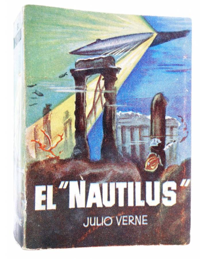 Cubierta de ENCICLOPEDIA PULGA GIGANTE 12. EL NAUTILUS (Julio Verne) G.P. Circa 1960