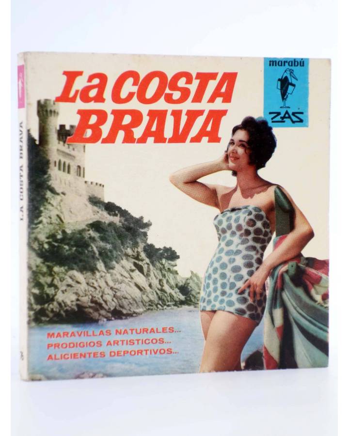 Cubierta de MARABU ZAS 76. LA COSTA BRAVA. DE BLANES A PORT BOU (Javier Fábregas) Bruguera Bolsilibros 1963