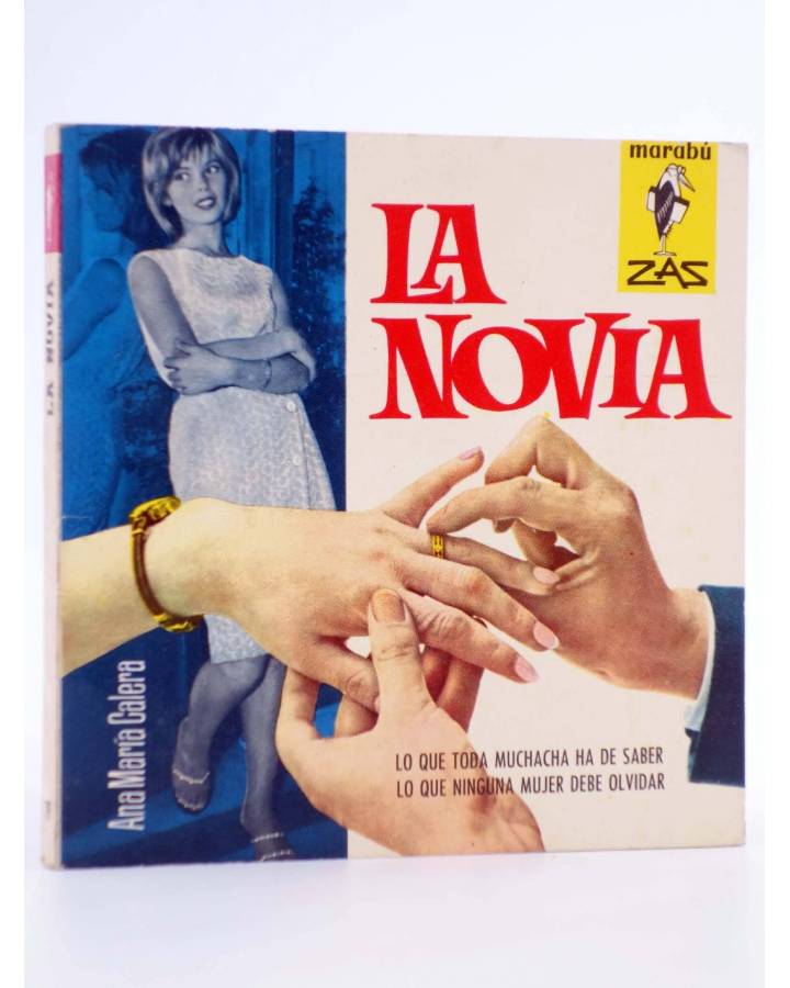 Cubierta de MARABU ZAS 79. LA NOVIA (Ana María Calera) Bruguera Bolsilibros 1963