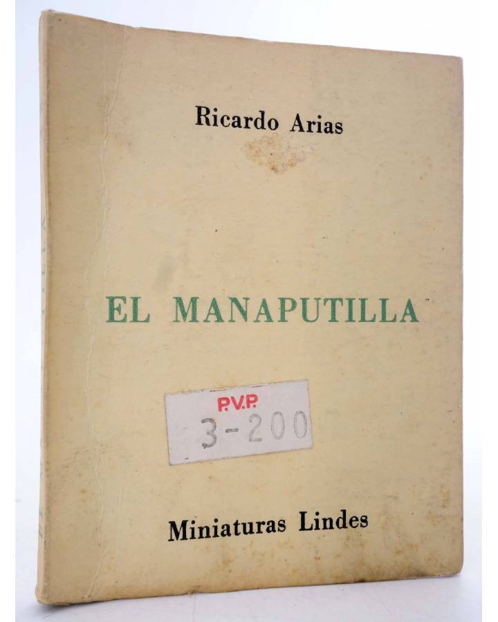 Cubierta de MINIATURAS LINDES. EL MANAPUTILLA (Ricardo Arias) Lindes 1978