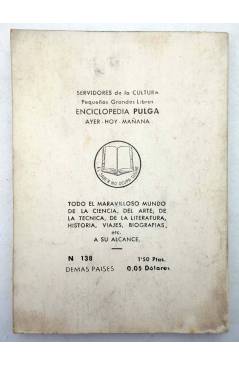 Contracubierta de ENCICLOPEDIA PULGA 138. LORD BYRON (M. Kramskoi) G.P. Circa 1955