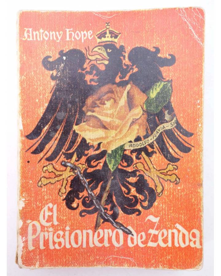 Cubierta de ENCICLOPEDIA PULGA 20. EL PRISIONERO DE ZENDA (Anthony Hope) G.P. Circa 1955