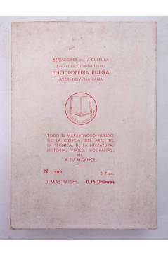 Contracubierta de ENCICLOPEDIA PULGA 200. EL PARAÍSO PERDIDO (Milton) G.P. Circa 1955