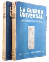 Cubierta de LA GUERRA UNIVERSAL 1 a 41. COMPLETA EN DOS TOMOS (Antonio Guardiola) Mediterráneo Circa 1950