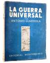 Muestra 3 de LA GUERRA UNIVERSAL 1 a 41. COMPLETA EN DOS TOMOS (Antonio Guardiola) Mediterráneo Circa 1950