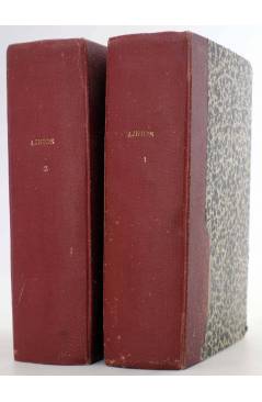 Cubierta de LIRIOS ABANDONADOS 1 a 413. FOLLETIN COMPLETO EN 2 TOMOS (Rosa González) Guerri Circa 1930