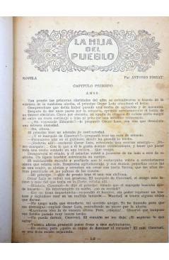Muestra 1 de LA HIJA DEL PUEBLO 1 a 290. FOLLETIN COMPLETO EN 3 TOMOS (Antonio Fossati) Castro Circa 1930