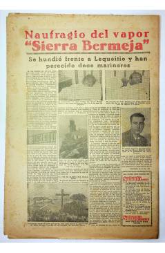Contracubierta de EL CASO. SEMANARIO DE SUCESOS 348. 3 DE ENERO DE 1959 (Vvaa) Prensa Castellana 1959
