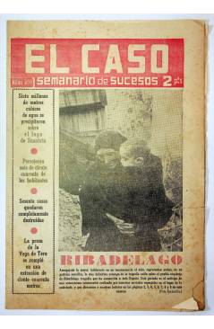 Cubierta de EL CASO. SEMANARIO DE SUCESOS 350. 17 DE ENERO DE 1959. INCOMPLETO (Vvaa) Prensa Castellana 1959
