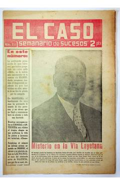 Cubierta de EL CASO. SEMANARIO DE SUCESOS 355. 21 DE FEBRERO DE 1959 (Vvaa) Prensa Castellana 1959