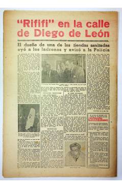 Contracubierta de EL CASO. SEMANARIO DE SUCESOS 355. 21 DE FEBRERO DE 1959 (Vvaa) Prensa Castellana 1959