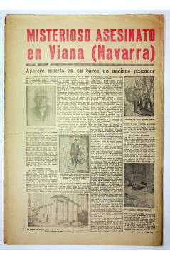 Contracubierta de EL CASO. SEMANARIO DE SUCESOS 357. 7 DE MARZO DE 1959 (Vvaa) Prensa Castellana 1959