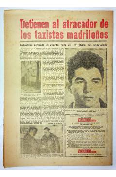 Contracubierta de EL CASO. SEMANARIO DE SUCESOS 358. 14 DE MARZO DE 1959 (Vvaa) Prensa Castellana 1959