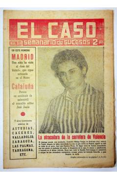 Cubierta de EL CASO. SEMANARIO DE SUCESOS 359. 21 DE MARZO DE 1959 (Vvaa) Prensa Castellana 1959