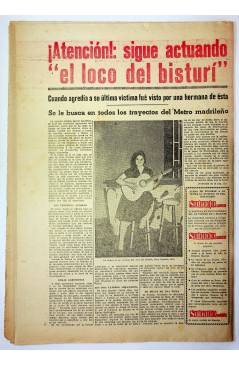 Contracubierta de EL CASO. SEMANARIO DE SUCESOS 359. 21 DE MARZO DE 1959 (Vvaa) Prensa Castellana 1959