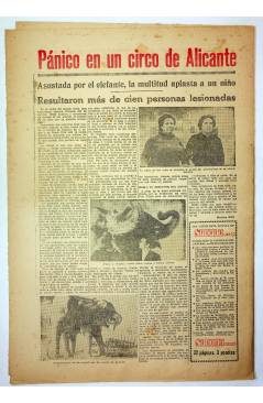 Contracubierta de EL CASO. SEMANARIO DE SUCESOS 369. 30 DE MAYO DE 1959 (Vvaa) Prensa Castellana 1959