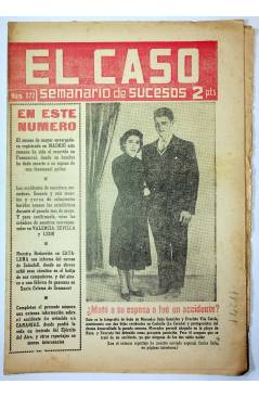 Cubierta de EL CASO. SEMANARIO DE SUCESOS 372. 20 DE JUNIO DE 1959 (Vvaa) Prensa Castellana 1959