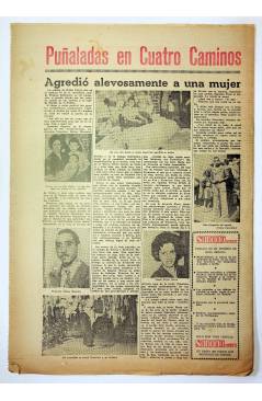 Contracubierta de EL CASO. SEMANARIO DE SUCESOS 375. 11 DE JULIO DE 1959. INCOMPLETO (Vvaa) Prensa Castellana 1959